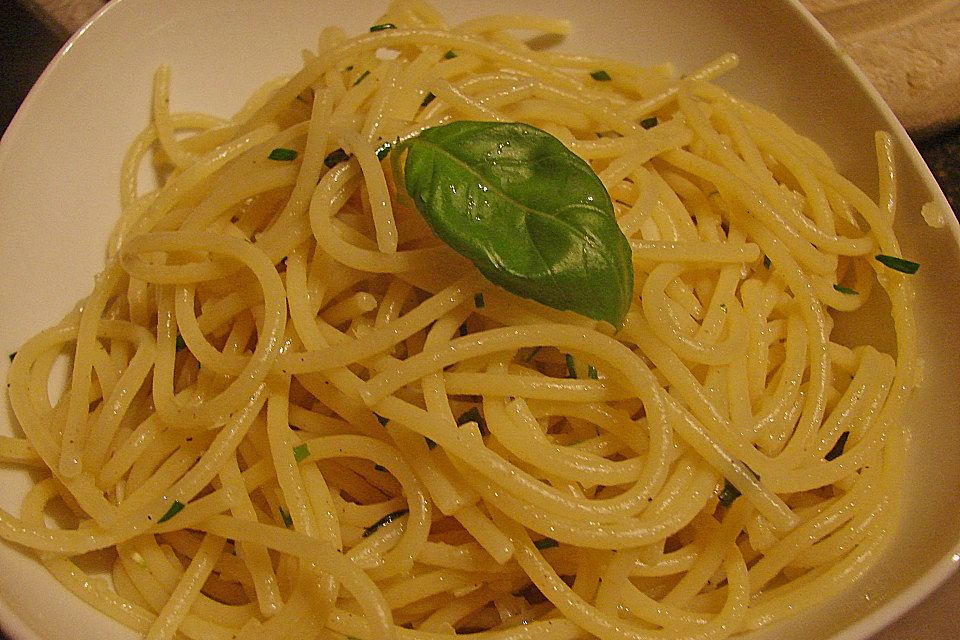 Spaghetti aglio e olio