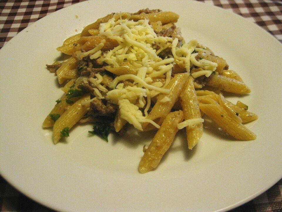 Käsenudeln mit Hackfleisch von Teebo| Chefkoch