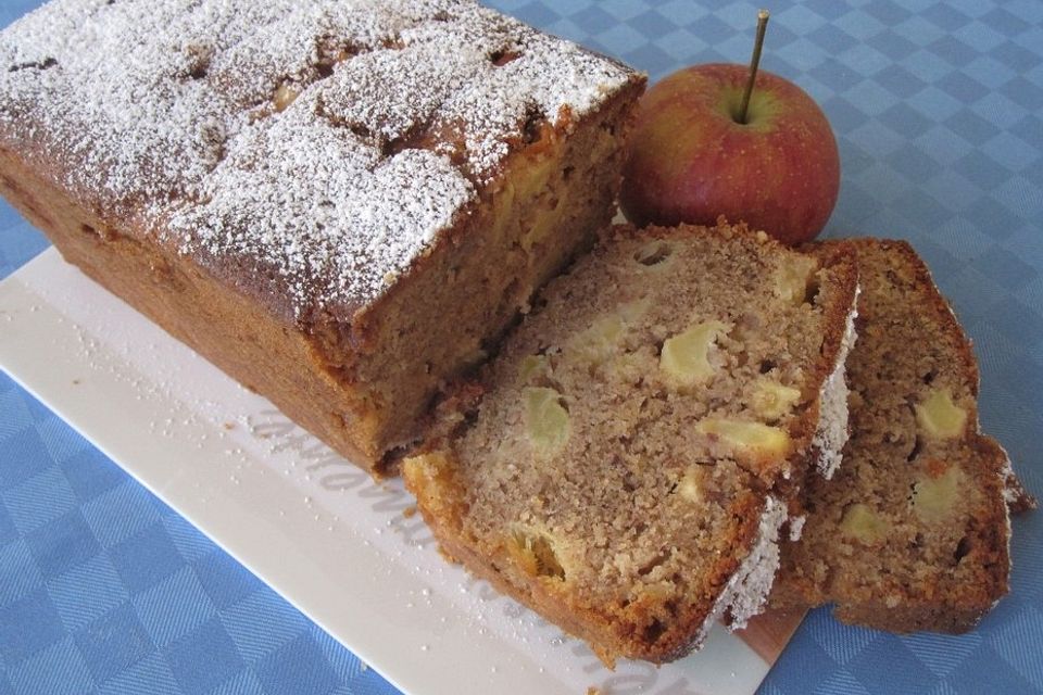 Apfel - Nuss - Kuchen