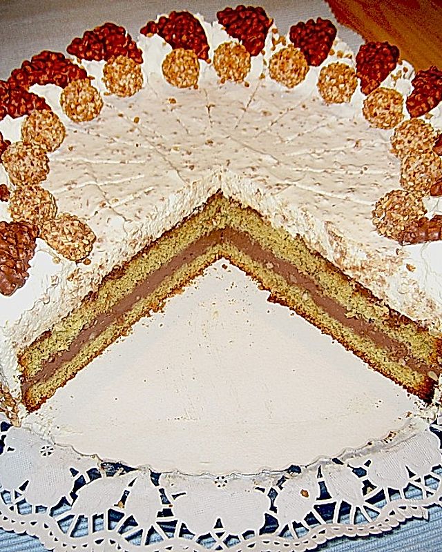 Schokoladen - Giotto - Torte