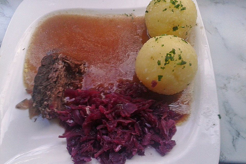 Unterfränkischer Sauerbraten