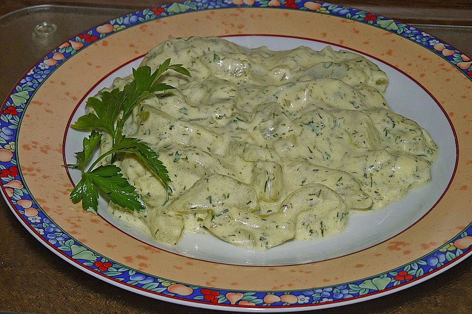 Gurkengemüse mit Dill