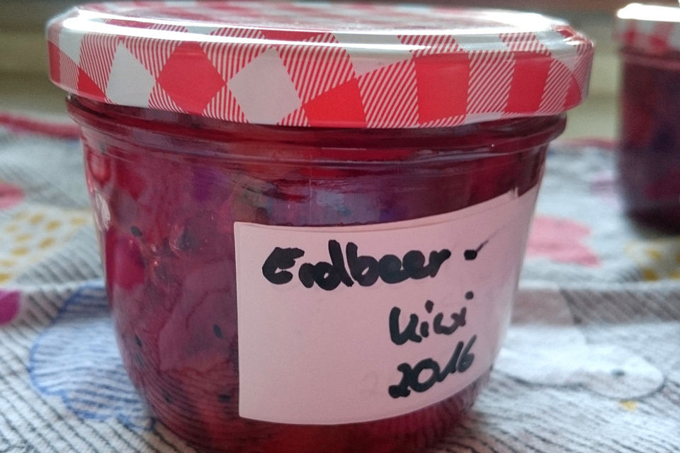 Erdbeer - Kiwi - Marmelade