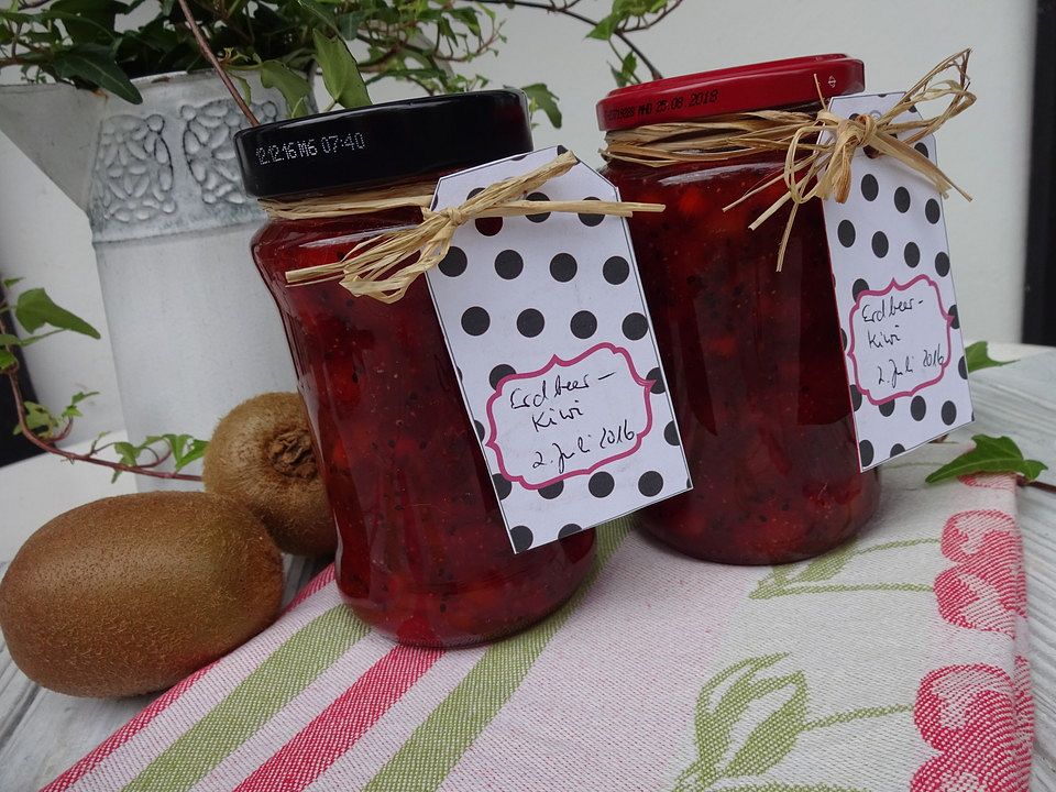 Erdbeer - Kiwi - Marmelade von ratzdieruebe| Chefkoch