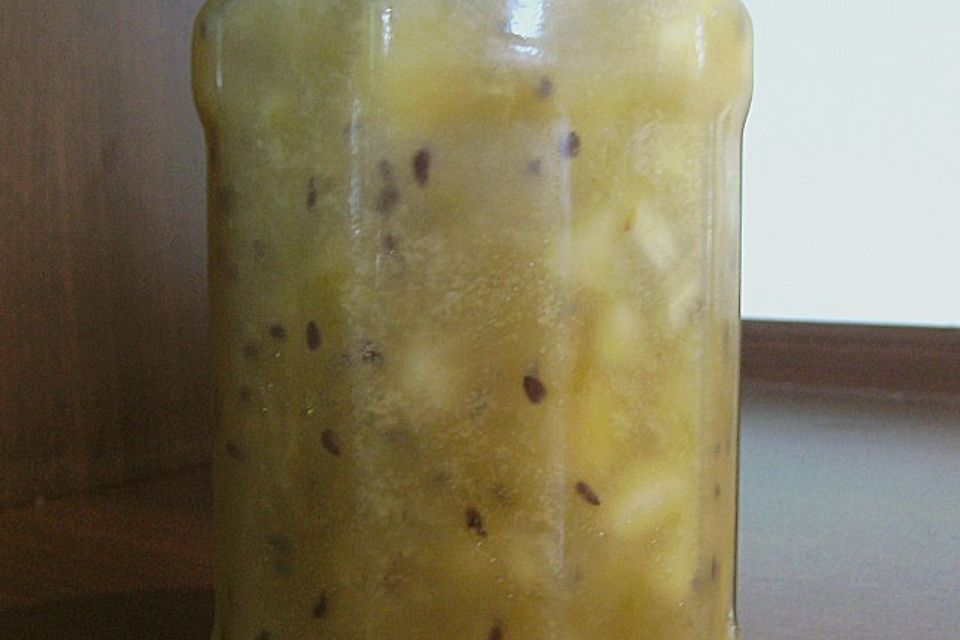 Bananen - Stachelbeer Marmelade