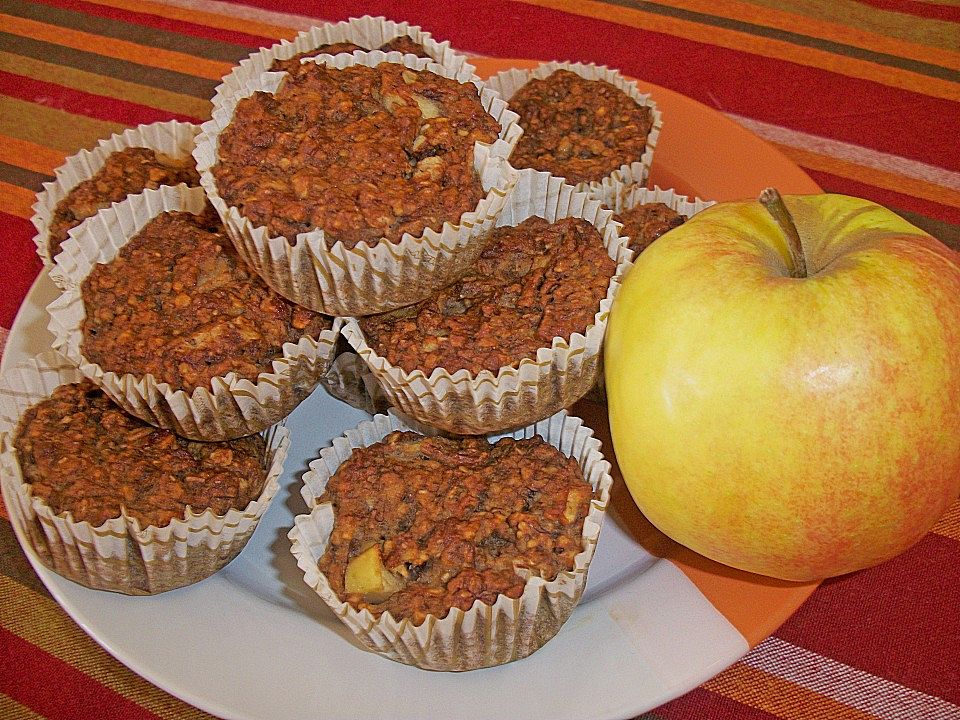 Bananen - Apfel - Muffins von Cappuccino| Chefkoch