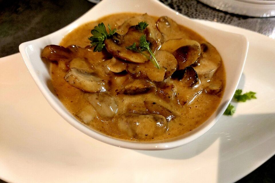 Champignon - Rahmsauce