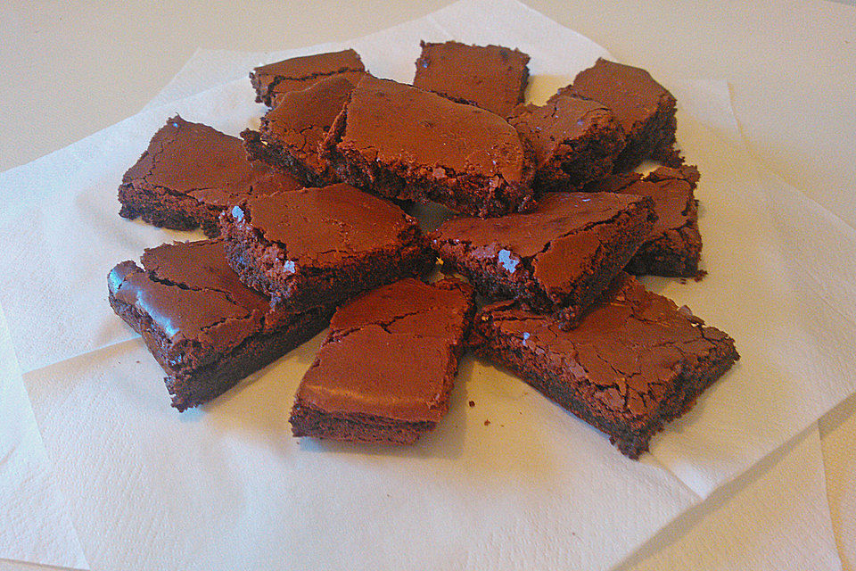 Amerikanische Brownies