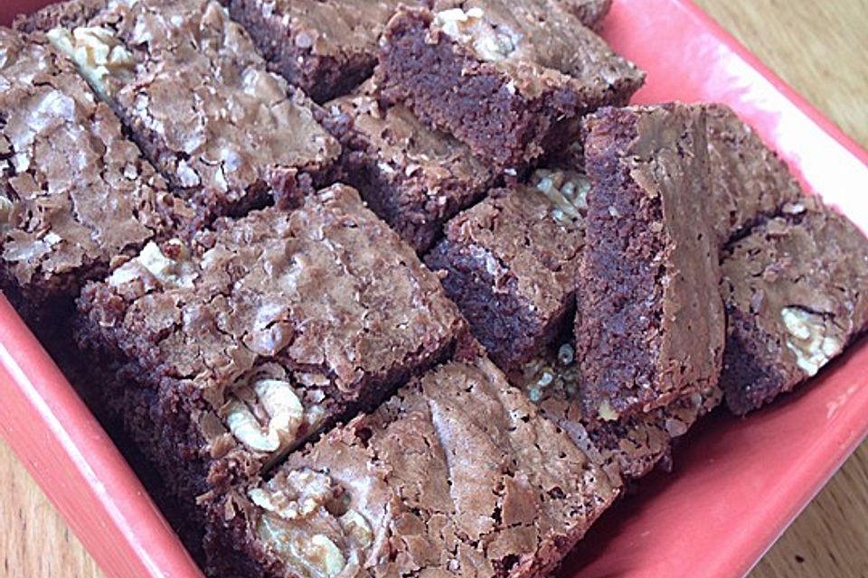 Amerikanische Brownies