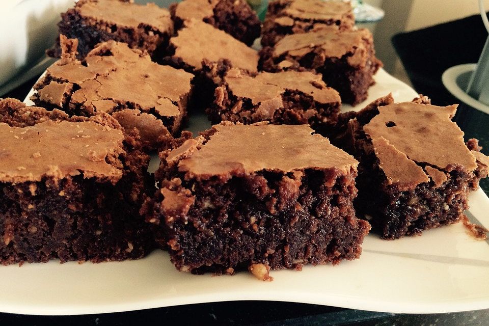 Amerikanische Brownies