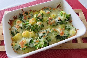 Brokkoli-Kartoffel-Auflauf