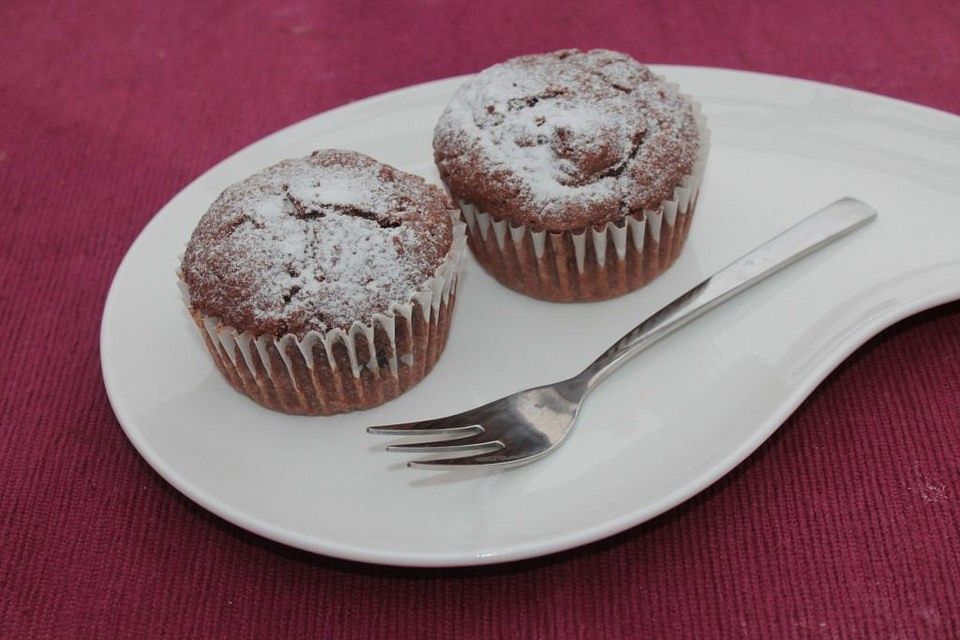 Schoko - Cranberry - Muffins