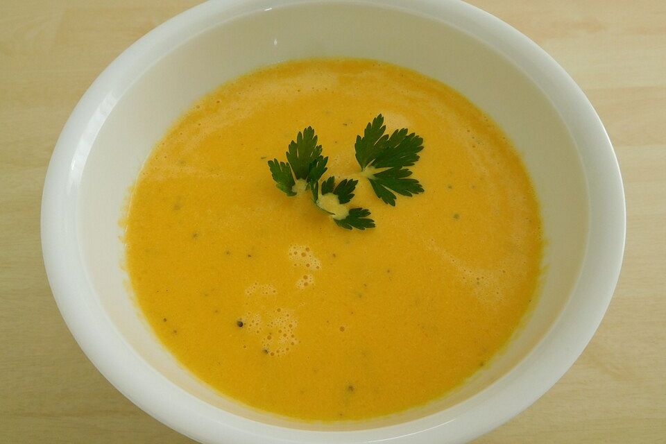 Möhren - Cremesuppe