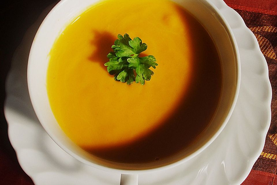 Möhren - Cremesuppe