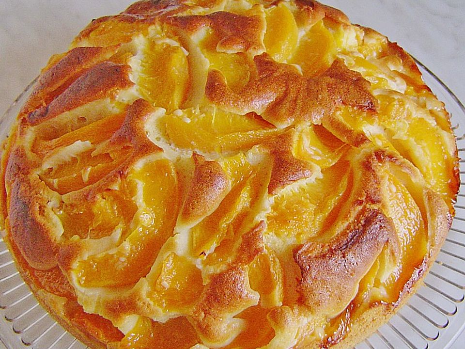 Pfirsich - Vanillekuchen von Seelenschein| Chefkoch