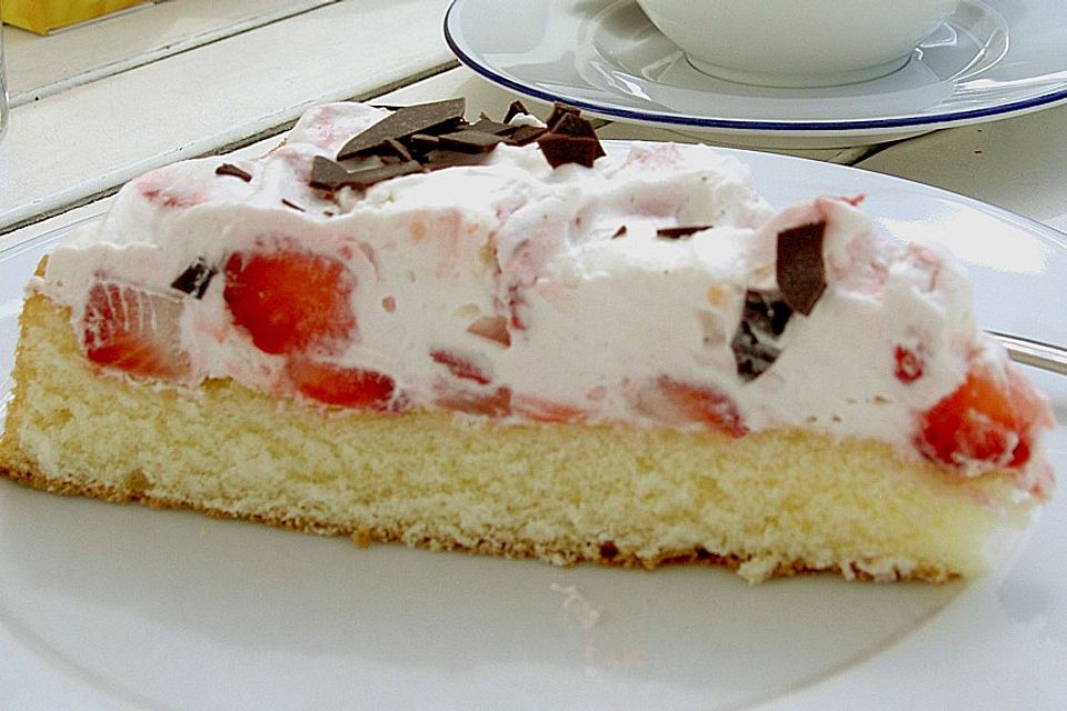 Erdbeerkuchen