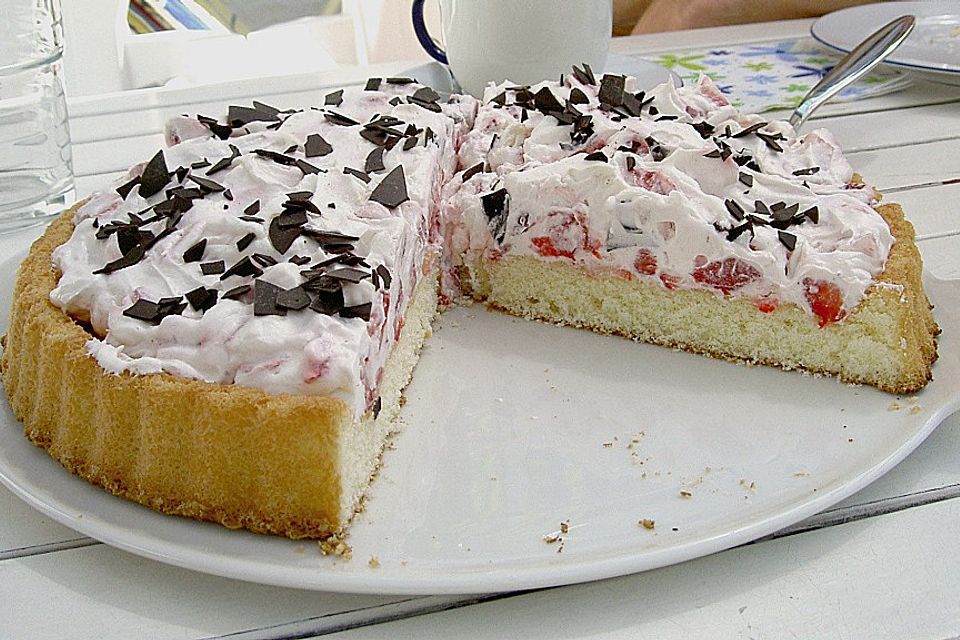 Erdbeerkuchen