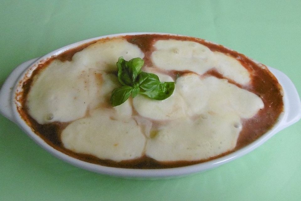 Gnocchi im Ofen überbacken