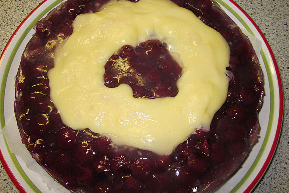 Kirsch - Pudding - Schnitten