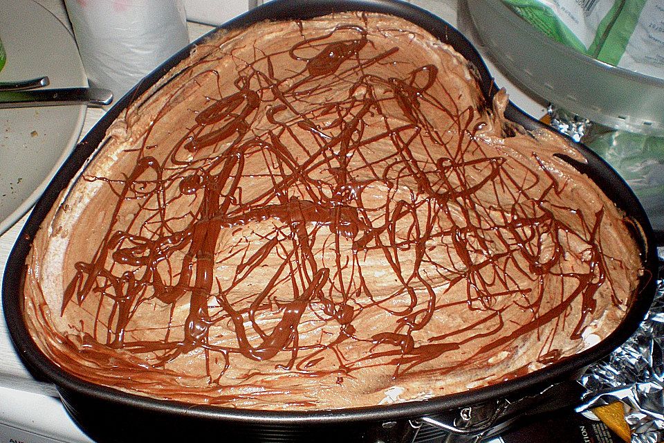 Waldbeer - Nutella - Sahnetorte