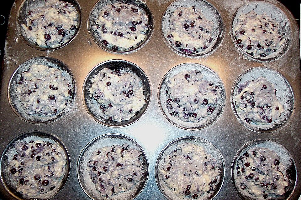 Blaubeere Muffins