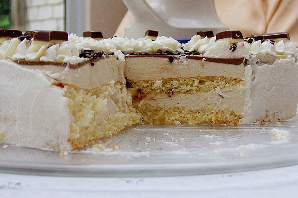 Zarte Latte Macciato - Torte (nach Tanjas Art)