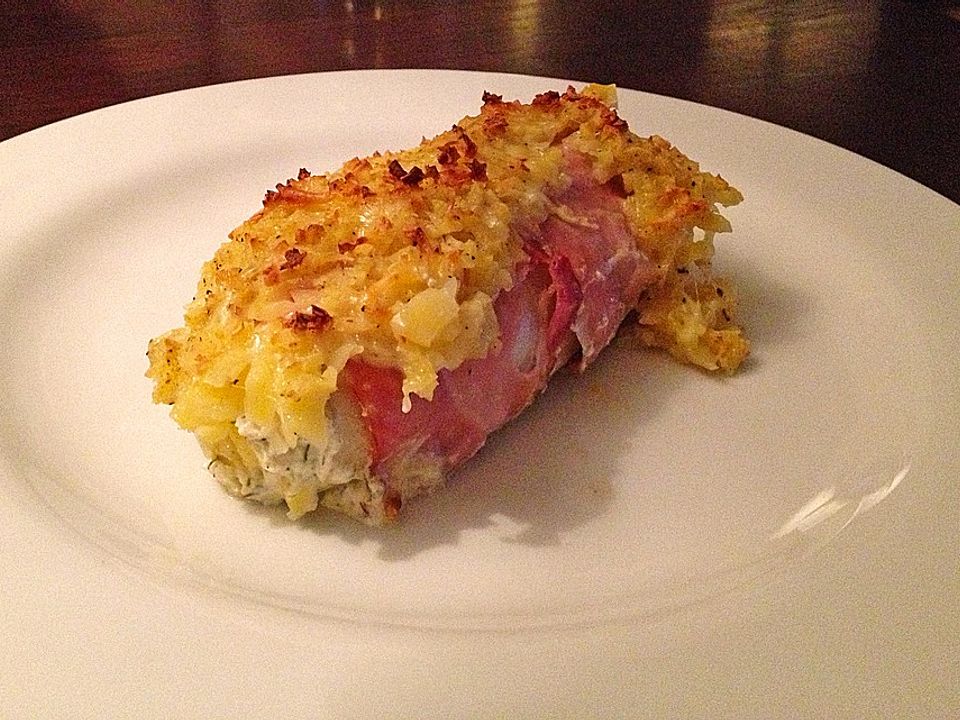 Gefüllter Chicoree mit Kartoffelkruste aus dem Backofen von nja1| Chefkoch