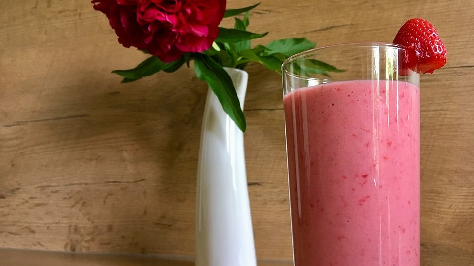 Erdbeer - Bananen - Drink von mausels_kleine_schwester Erdbeer - Bananen - Drink von mausels_kleine_schwester