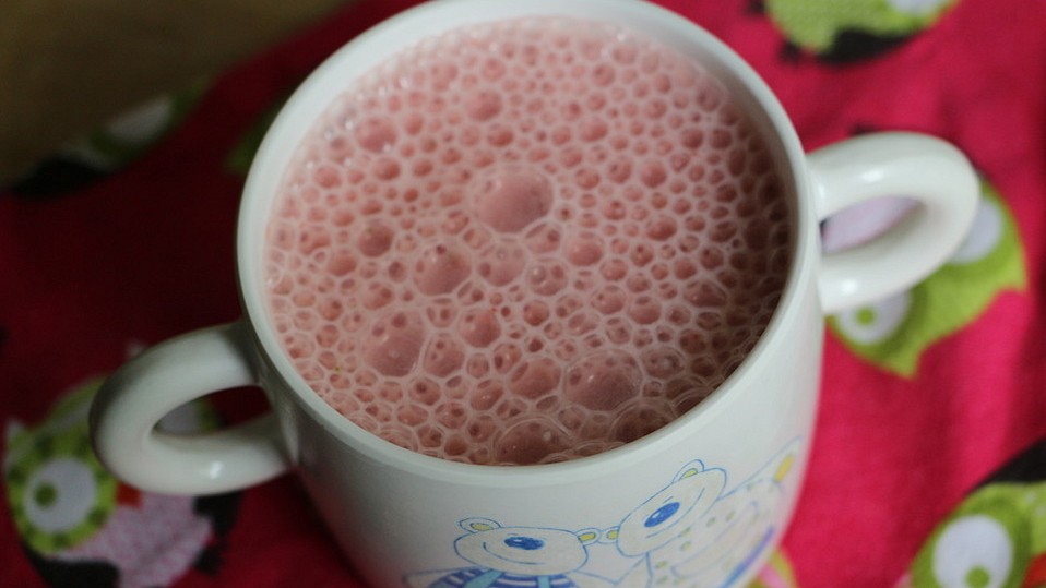 Erdbeer - Bananen - Drink von mausels_kleine_schwester Erdbeer - Bananen - Drink von mausels_kleine_schwester