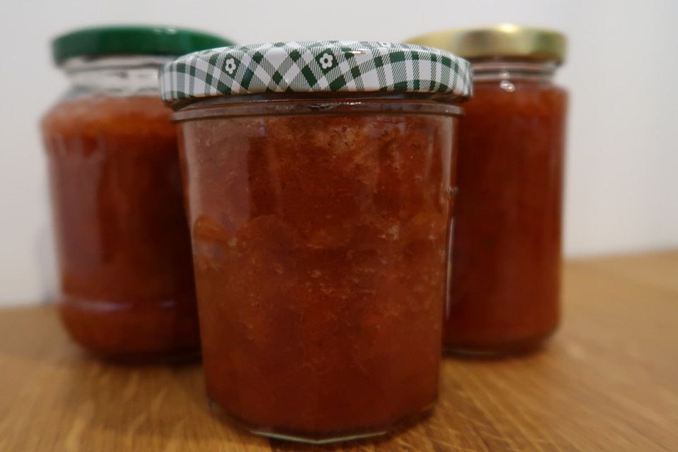 Rhabarber - Erdbeer - Marmelade