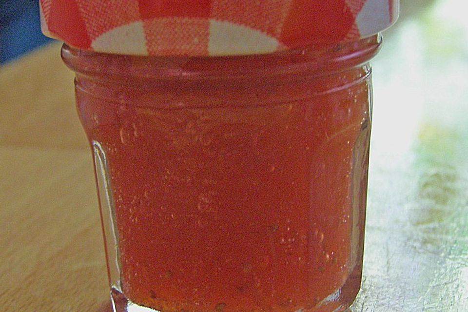 Rhabarber - Erdbeer - Marmelade