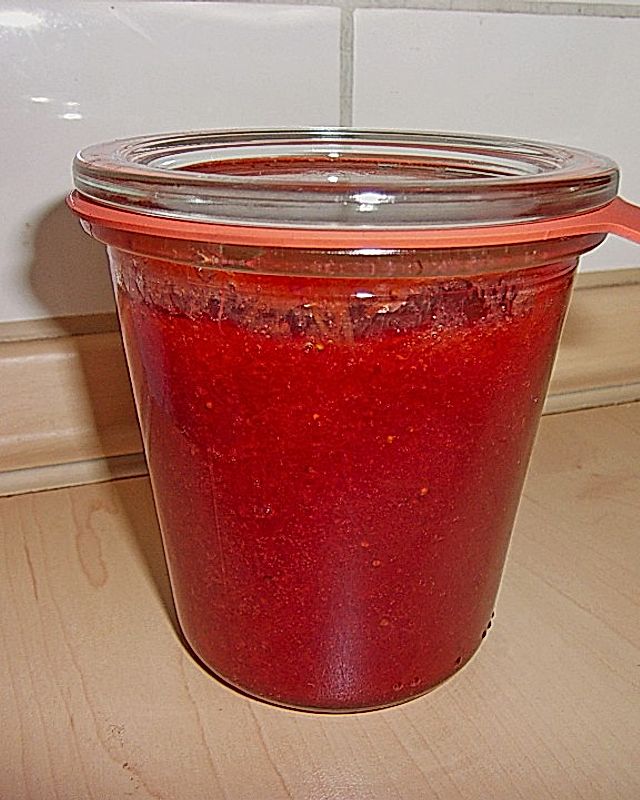 Rhabarber - Erdbeer - Marmelade