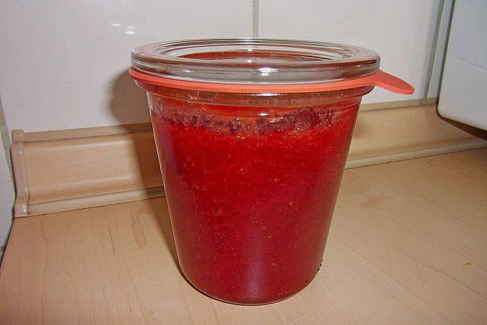 Rhabarber - Erdbeer - Marmelade