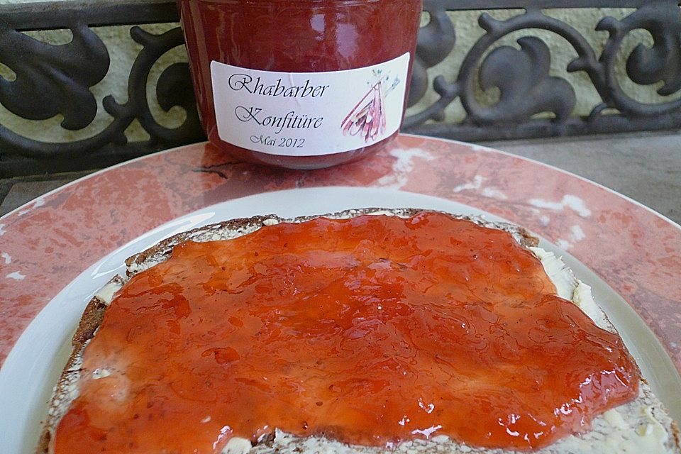 Rhabarber - Erdbeer - Marmelade