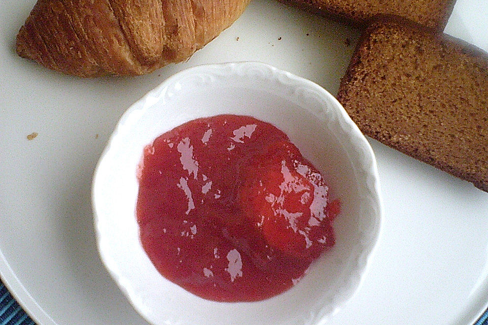 Rhabarber - Erdbeer - Marmelade