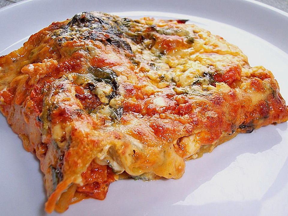 Lasagne mit Feta und Spinat von Mariaka| Chefkoch