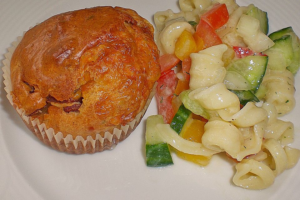 Käse - Salami - Muffins