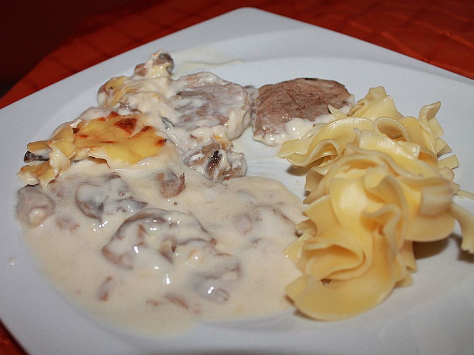 Schweinemedaillons In Creme Fraiche Sauce Von Cherry243 Chefkoch