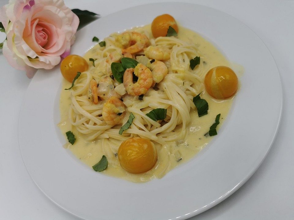 Spaghetti mit Garnelen von Simone1704| Chefkoch