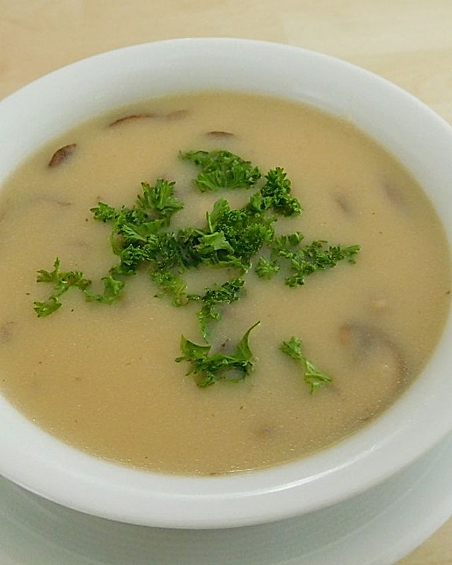 Champignon - Creme - Suppe