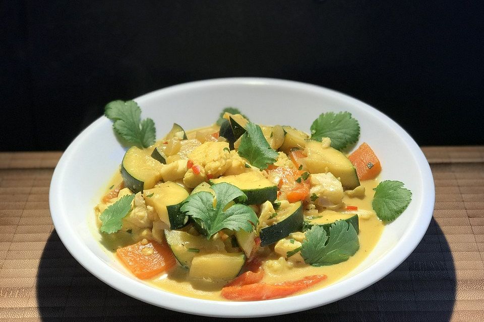 Curry-Fischragout