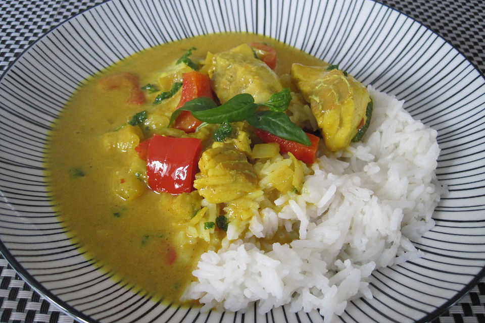 Curry-Fischragout