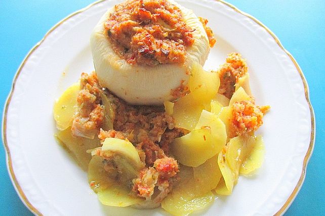 Gefüllte Kohlrabi von cepe| Chefkoch Gefüllte Kohlrabi von cepe| Chefkoch