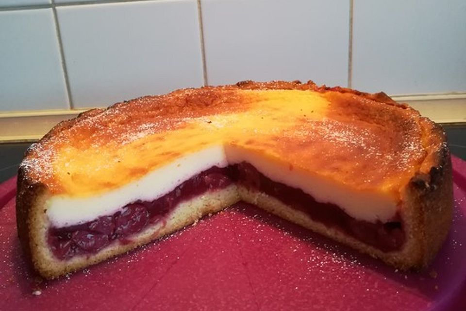 Kirsch-Schmand-Kuchen