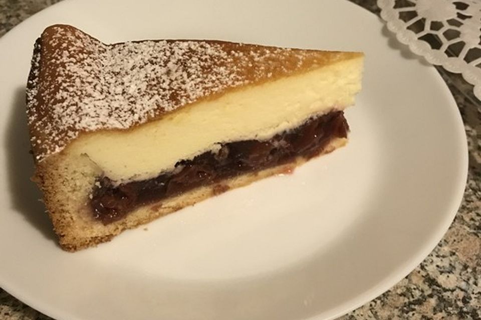 Kirsch-Schmand-Kuchen