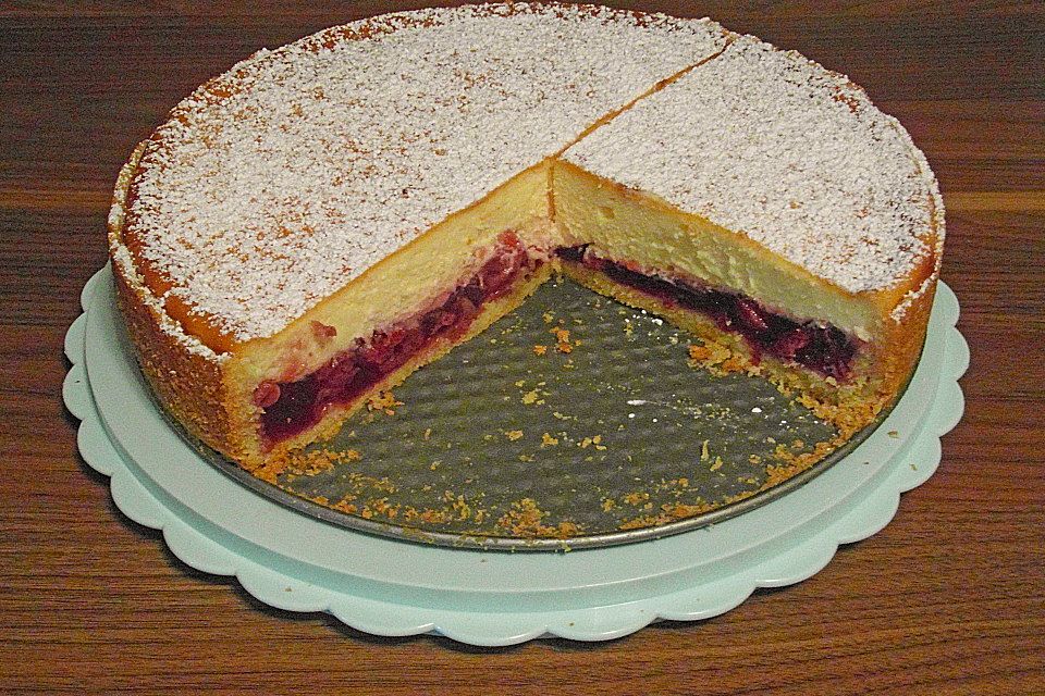 Kirsch-Schmand-Kuchen