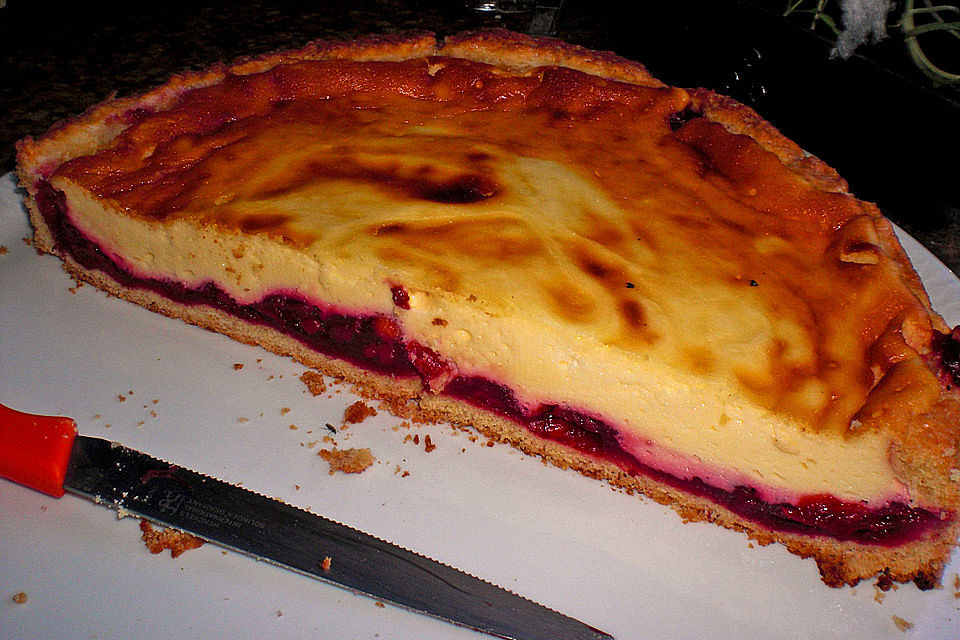 Kirsch-Schmand-Kuchen