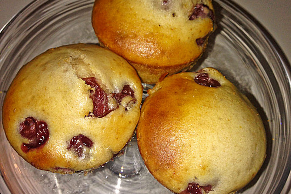 Schnelle Heidelbeer - Muffins