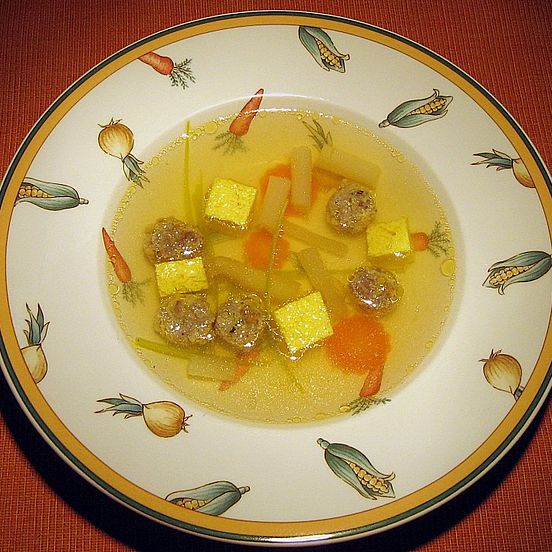 Deutsche Hochzeitssuppe