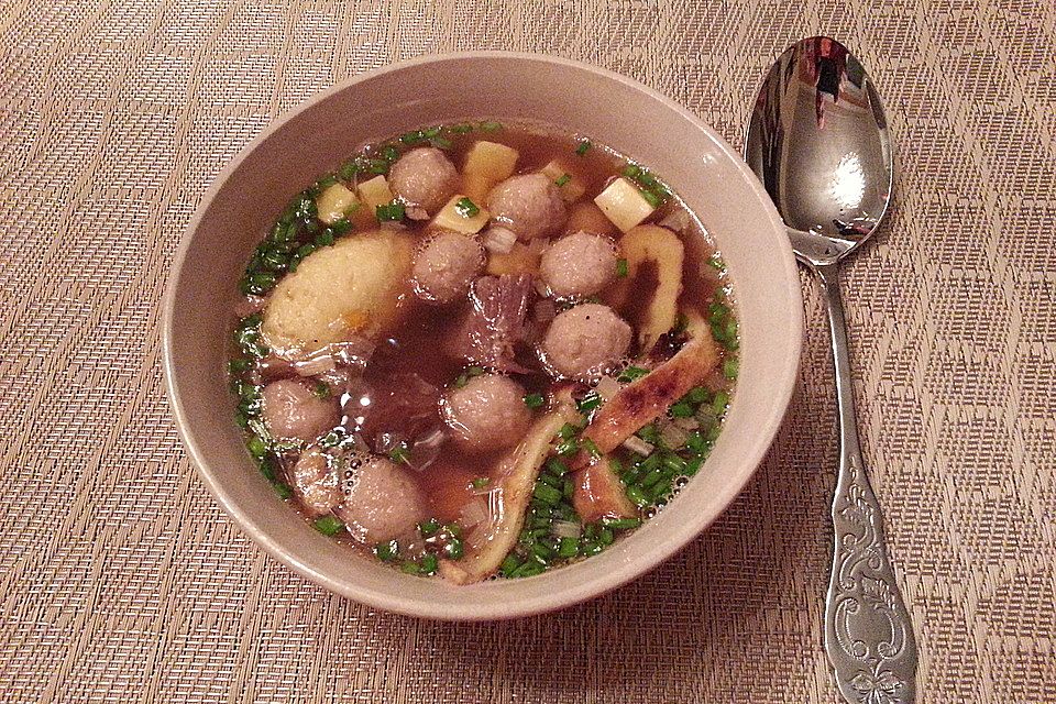 Niedersächsische Hochzeitssuppe